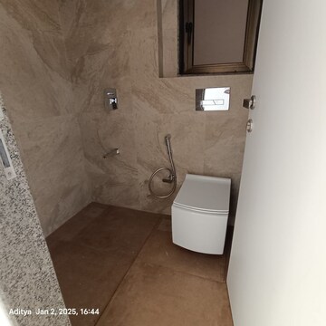 Bathroom in 3 BHK Apartment at Kanakia Silicon Valley, Powai – for Rent