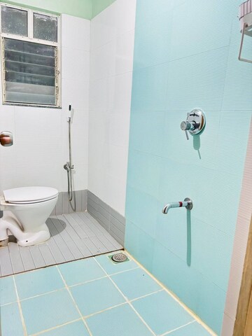 Bathroom in 2 BHK Apartment at Kumar Primavera, Wadgaon Sheri – for Rent