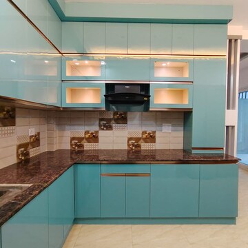 Kitchen in 2 BHK Apartment at Gaur The Hub, Gaur Yamuna City – for Rent