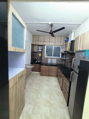 Kitchen in 1 BHK Apartment at Punyadham Society, Wadgaon Sheri – for Rent
