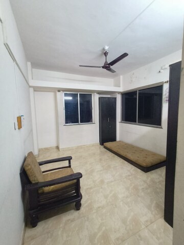 Bedroom in 1 BHK Apartment at Punyadham Society, Wadgaon Sheri – for Rent