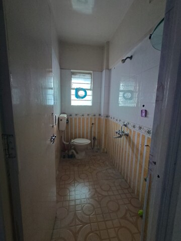 Bathroom in 1 BHK Apartment at Punyadham Society, Wadgaon Sheri – for Rent