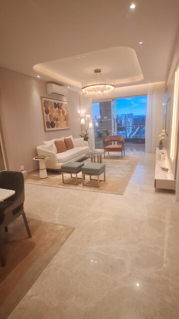 Living Room in 3 BHK Apartment at DLF The Westpark, Andheri West – for Sale