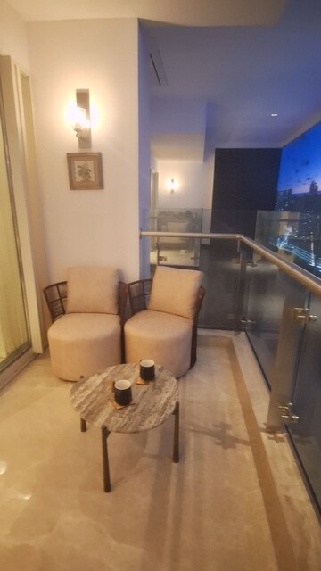 Living Room in 4 BHK Apartment at DLF The Westpark, Andheri West – for Sale