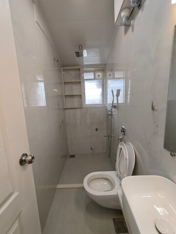 Bathroom in 2 BHK Apartment at Ajmera Arham, Malad West – for Rent