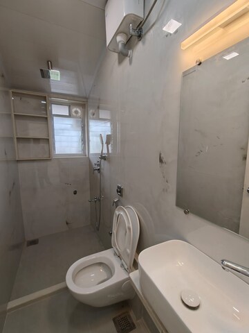 Bathroom in 2 BHK Apartment at Ajmera Arham, Malad West – for Rent