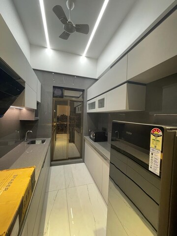 Kitchen in 2 BHK Apartment at Tharwani Meghna Montana, Ambernath West – for Rent