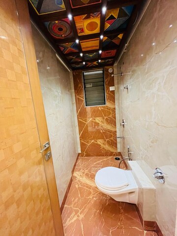 Bathroom in 2 BHK Apartment at Tharwani Meghna Montana, Ambernath West – for Rent