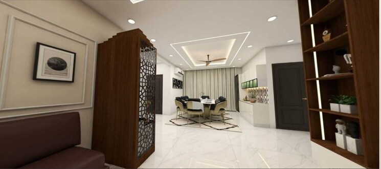 Living Room, prestige-beverly-hills 3 Bedroom 2124 Sq.Ft. Apartment In Kokapet Hyderabad 8973176