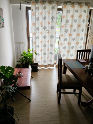 Living Room in 2 BHK Apartment at HDIL Metropolis Residences, Andheri West – for Rent