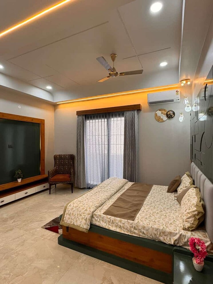 Bedroom, vaishali nagar 5 Bedroom 218 Sq.Yd. Independent House In Vaishali Nagar Jaipur 8973213