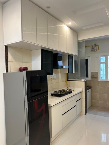 Kitchen in 2.5 BHK Apartment at LnT Raintree Boulevard, Hebbal – for Rent