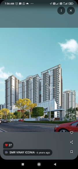 3 BHK + Pooja Room Apartment For Rent in Aparna Luxor Park