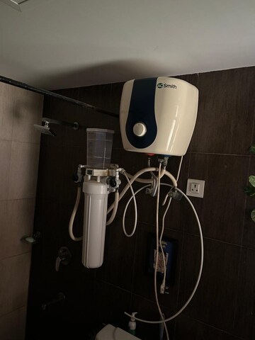 Bathroom in 3 BHK Apartment at Gaur City 2 - 12th Avenue, Sector 16c Greater Noida – for Rent