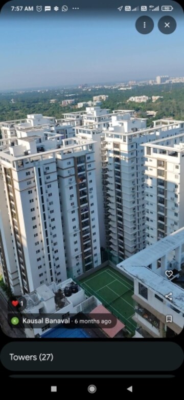3 BHK Apartment For Rent in SMR Vinay Iconia Hyderabad, Kondapur