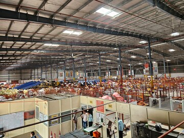  Warehouse – Exterior View View at Bilaspur Kalan - for Rent