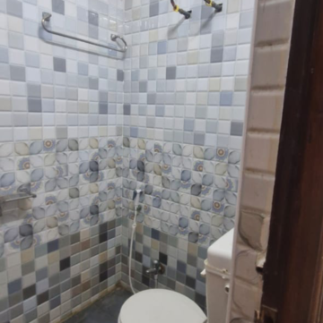 Bathroom in 3 BHK Builder Floor at Kondapur – for Rent