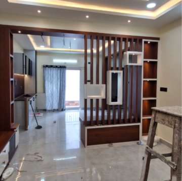 Living Room in 3 BHK Builder Floor at Kondapur – for Rent