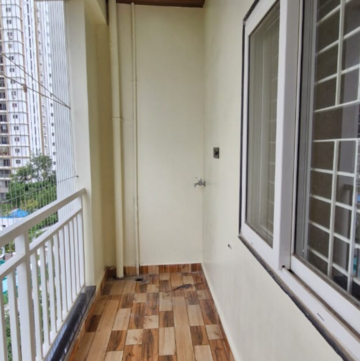 Balcony in 3 BHK Builder Floor at Kondapur – for Rent