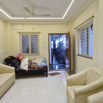 Living Room in 3 BHK Builder Floor at Kondapur – for Rent
