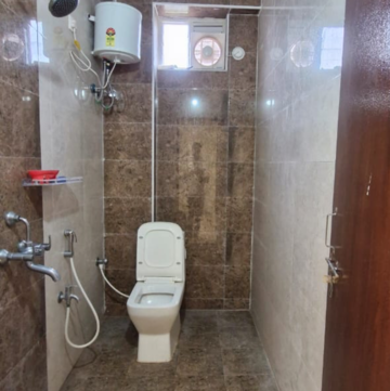 Bathroom in 3 BHK Builder Floor at Kondapur – for Rent