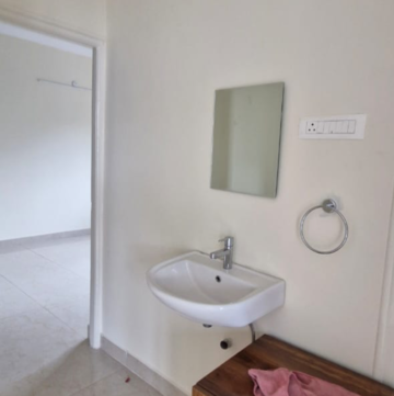 Bathroom in 3 BHK Builder Floor at Kondapur – for Rent