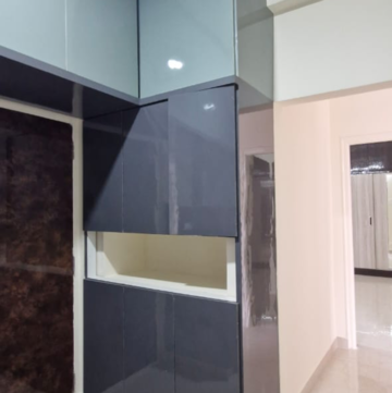 Kitchen in 3 BHK Builder Floor at Kondapur – for Rent