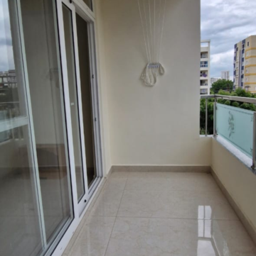 Balcony in 3 BHK Builder Floor at Kondapur – for Rent