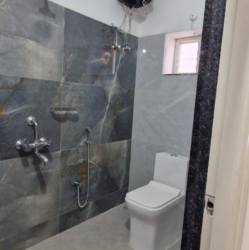 Bathroom in 3 BHK Builder Floor at Kondapur – for Rent