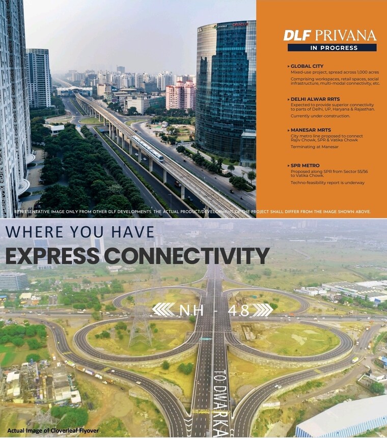 Exterior View, dlf-privana-south 4 Bedroom 3577 Sq.Ft. Apartment In Sector 76 Gurgaon 8973312