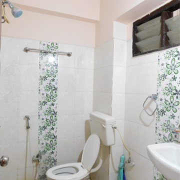 Bathroom in 3 BHK Builder Floor at Kondapur – for Rent