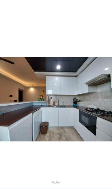 Kitchen in 3 BHK Apartment at Supertech Supernova Spira Suites, Sector 94 – for Rent