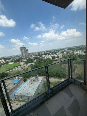 Balcony in 2 BHK Apartment at Shalimar One World Belvedere Court 3, Gomti Nagar – for Rent