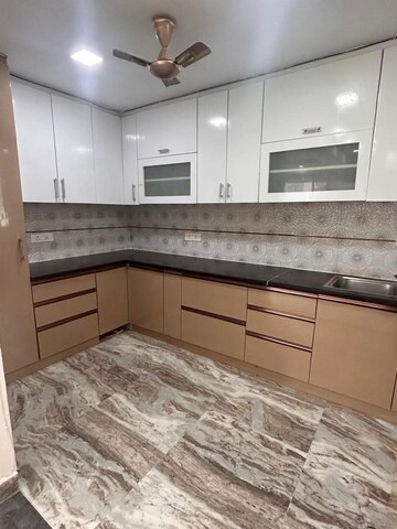 Kitchen in 3 BHK Builder Floor at Sushant Lok 3, Sector 57 – for Sale