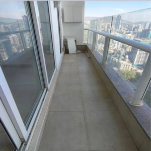 Balcony in 2 BHK Apartment at Omkar Alta Monte, Laxman Nagar – for Sale