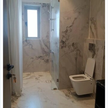 Bathroom in 2 BHK Apartment at Omkar Alta Monte, Laxman Nagar – for Sale
