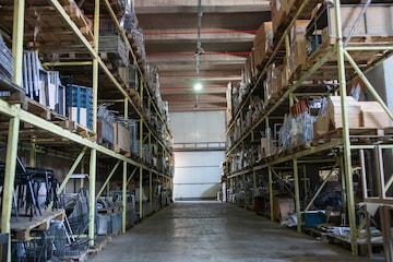  Warehouse – Exterior View View at Sector 8 - for Rent