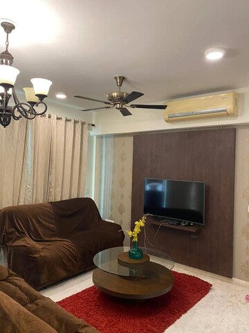 Living Room in 3 BHK Apartment at Conscient Heritage Max, Sector 102 – for Rent
