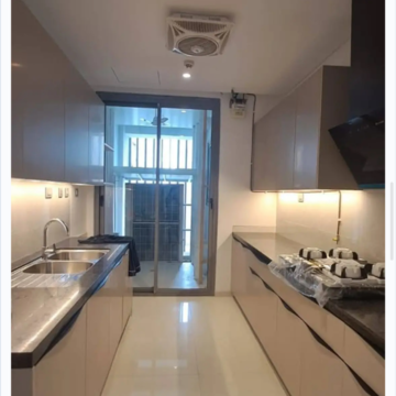 Kitchen in 2 BHK Apartment at Omkar Alta Monte, Laxman Nagar – for Sale