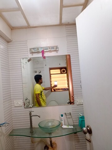 Bathroom in 1 BHK Apartment at Gokuldham Complex, Goregaon East – for Rent