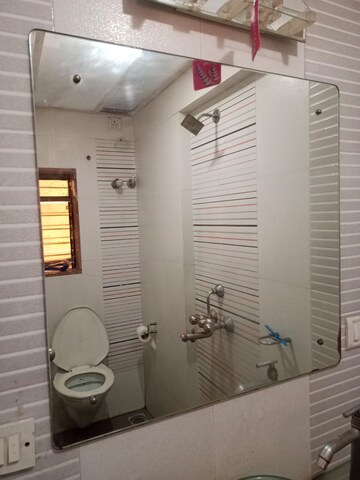Bathroom in 1 BHK Apartment at Gokuldham Complex, Goregaon East – for Rent