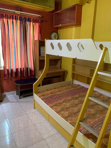 Bedroom in 2 BHK Apartment at Rahul Towers, Kothrud – for Rent