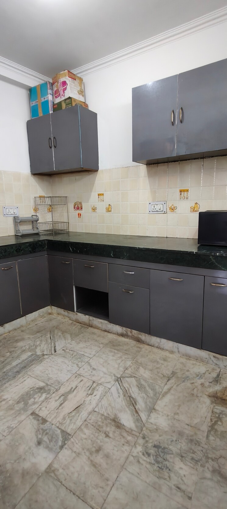 Kitchen, chattarpur 3 Bedroom 1500 Sq.Ft. Builder Floor In Chattarpur Delhi 8973588