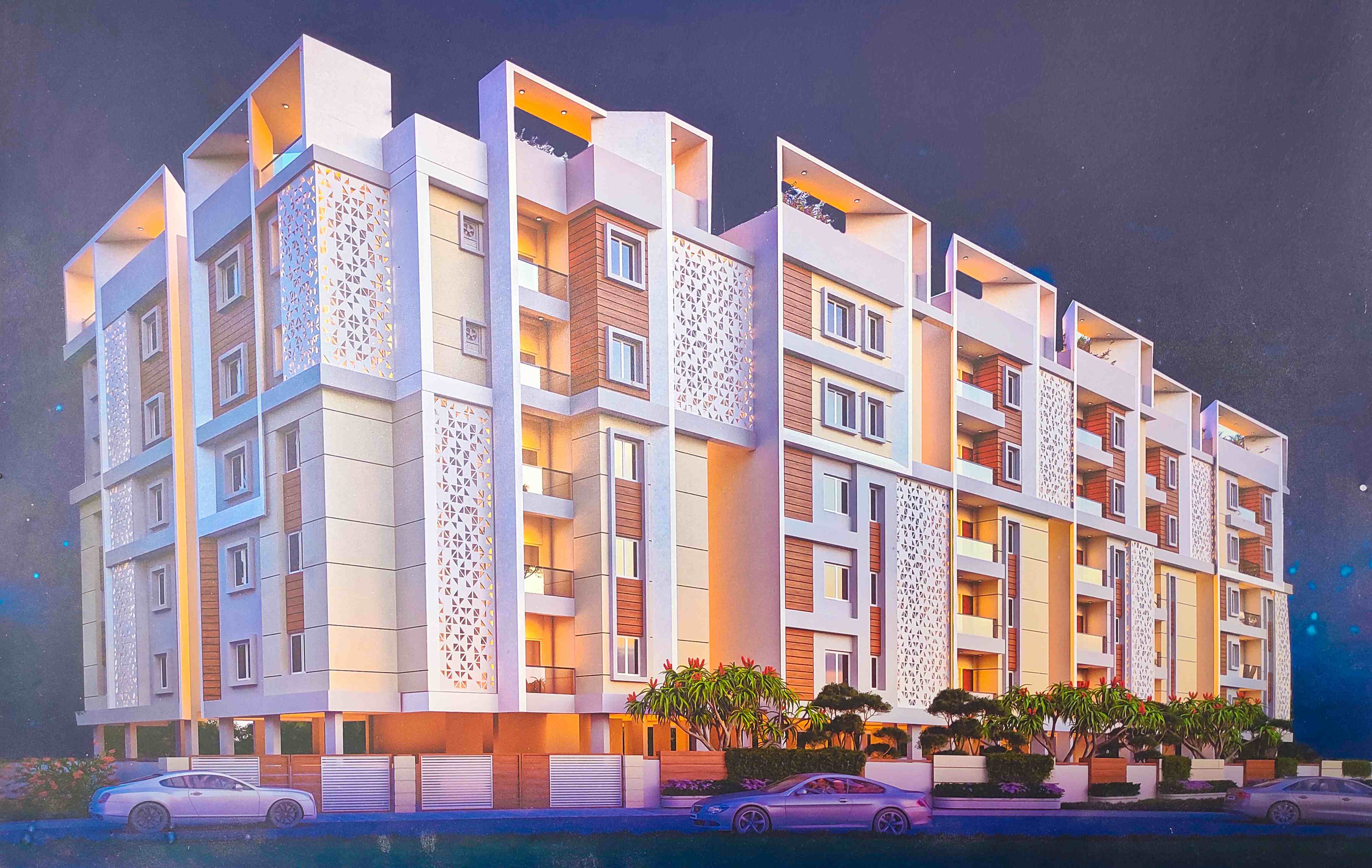 2 BHK 1150 Sq.Ft. Apartment in RR Sumit Arcade