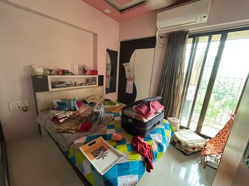 Living Room in 2 BHK Apartment at Raunak Park View, Ghodbunder Road – for Sale