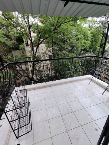Balcony in 2 BHK Apartment at Dorabjee Classic, Koregaon Park – for Rent