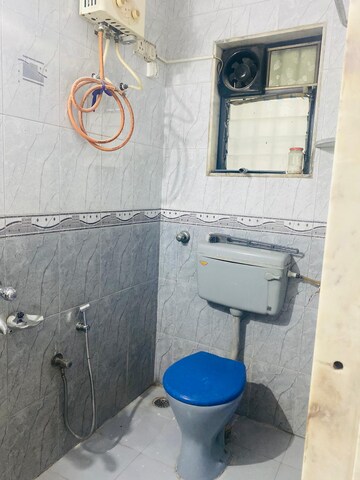 Bathroom in 2 BHK Apartment at Neel Lake View, New Panvel West – for Rent