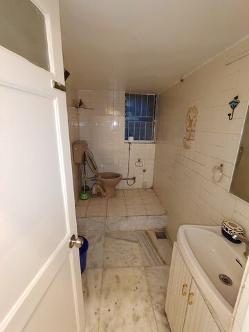 Bathroom in 2 BHK Apartment at Mantri Aangan, Koregaon Park – for Rent