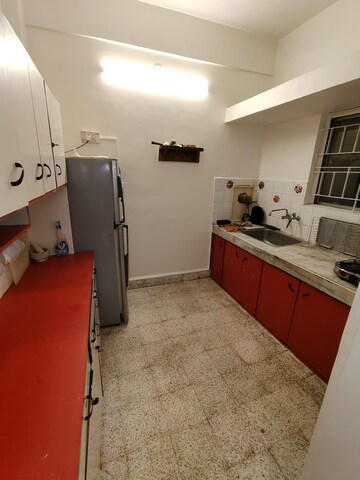 Kitchen in 2 BHK Apartment at Mantri Aangan, Koregaon Park – for Rent