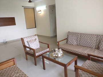 Living Room in 3 BHK Apartment at Lake Home, Powai – for Rent